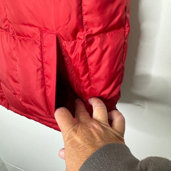 L.L. Bean reversible down vest  LT - Picture 7 of 12